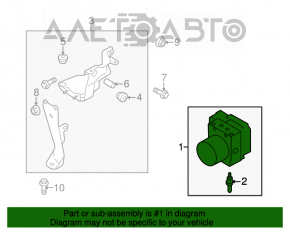 ABS ABS Subaru Outback 10-14