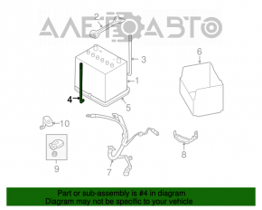 Suport baterie lung Subaru Outback 10-14