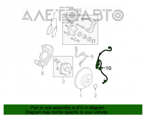 Senzor ABS față stânga Toyota Rav4 13-18