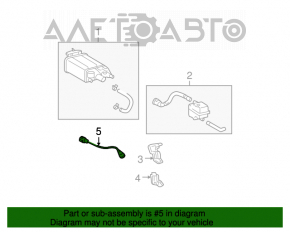 Sonda lambda spate a doua pentru Lexus ES350 13-18.