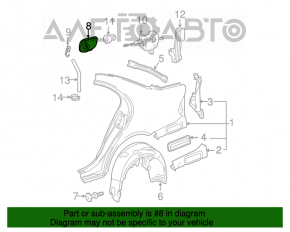 Capacul rezervorului de combustibil Mercedes W211