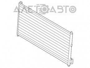 Radiatorul condensatorului de aer condiționat Nissan Murano z50 03-08