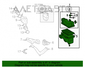 Corpul filtrului de aer Lexus ES330