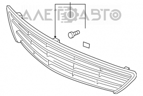 Решетка радиатора grill Lexus ES330 05-06