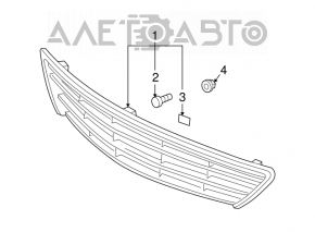 Grila radiatorului Lexus ES330 05-06