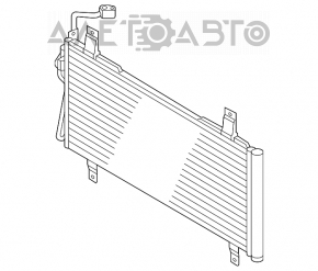 Radiatorul condensatorului de aer condiționat Mazda6 03-08 2.3