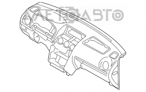 Panoul frontal al torpedo-ului fără AIRBAG pentru Mazda6 03-08.