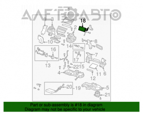 Радиатор отопителя печки Mazda6 03-08