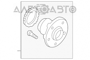 Rulmentul roții din spate dreapta pentru Mazda6 03-08