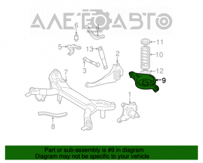 Maneta inferioară pentru arc spate dreapta Mazda6 03-08