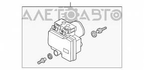 ABS АБС Mazda6 03-08 usa