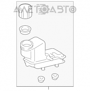 Rezervorul de combustibil pentru Mazda6 09-13