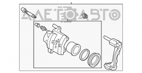 Suportul frontal stânga pentru Mazda6 03-08