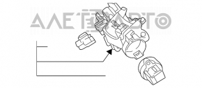 Blocarea de aprindere Mazda6 03-08