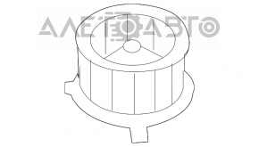 Motorul ventilatorului de încălzire Mazda6 09-13