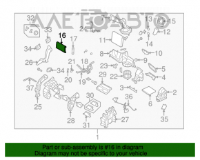 Radiatoarele de încălzire pentru Mazda6 09-13.