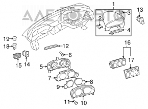 Panoul de instrumente Mazda6 09-13