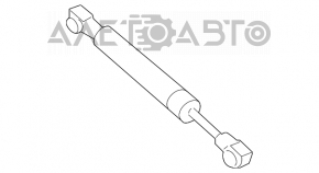 Amortizorul capacului portbagajului dreapta Mazda6 09-13