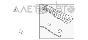 Grila stergatoarelor din plastic stanga Mazda6 09-13