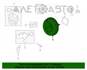 Amplificator de vid Mazda6 09-13