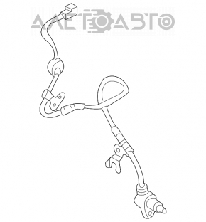 Senzor ABS spate dreapta Mazda6 09-13