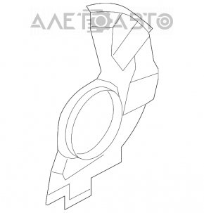 Capacul discului de frână față stânga Mazda6 09-13