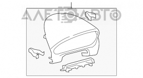 Накладка щитка приборов Mazda6 09-13