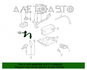 Sonda lambda pentru primul Mitsubishi Galant 04-12