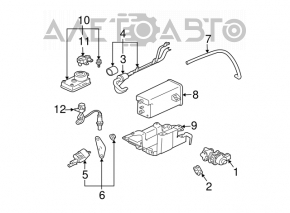 Sonda lambda pentru primul Mitsubishi Galant 04-12