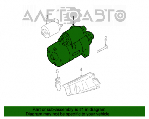 Стартер Mitsubishi Galant 04-12