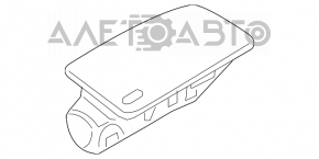 Airbag-ul pasagerului din bordul Mitsubishi Galant 04-12.