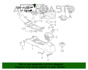 Maner cutie de viteze Mitsubishi Galant 04-12