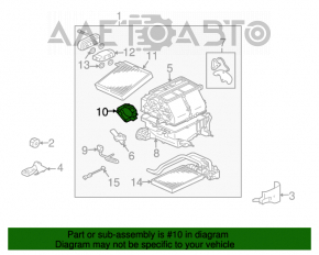 Actuator motor pentru acționarea ventilatorului de încălzire și aer condiționat pentru Mitsubishi Galant 04-12.