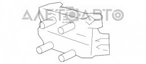 Grila amplificatorului de bara fata stanga Mitsubishi Galant 04-12