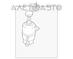 Rezervorul de direcție asistată Mitsubishi Galant 04-12