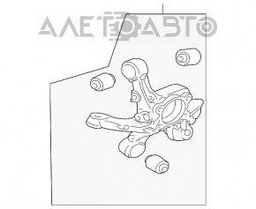 Capac spate stânga Mitsubishi Galant 04-12