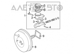 Rezervorul de combustibil Mitsubishi Galant 04-12