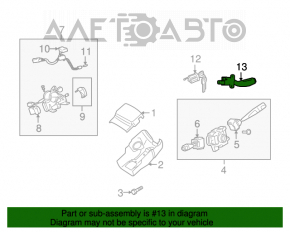 Controlul de croazieră al Mitsubishi Galant 04-12