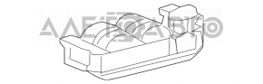 Controlul geamului electric din față, stânga, pentru Toyota Prius 2004-2009, negru, 1 auto.