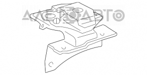 Pernele motorului stâng Toyota Prius 2004-2009