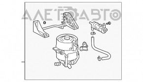 Rezervorul termosistemului de răcire Toyota Prius 2004-2009 fără pompă