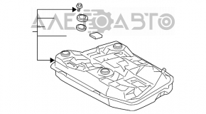 Топливный бак Toyota Prius 20 04-09