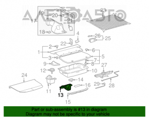 Palet pentru cricul Toyota Prius 2004-2009