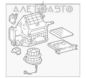 Radiatoarele complete Toyota Prius 2004-2009.