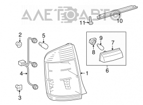 Semnal de oprire Toyota Prius 2004-2009