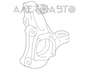 Capacul frontal stânga Toyota Prius 2004-2009