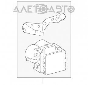 ABS АБС Toyota Prius 20 04-09