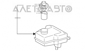 Rezervorul de combustibil Toyota Prius 2004-2009