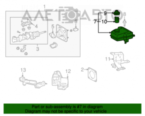 Rezervorul de combustibil Toyota Prius 2004-2009