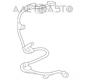 Cablu senzor ABS spate dreapta Toyota Prius 2004-2009